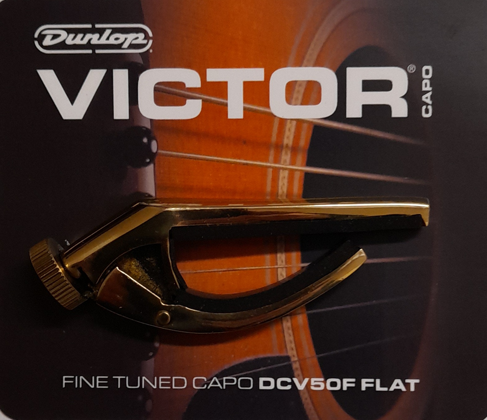 Se Dunlop Victor Capo DCV50F Flat hos Allround Musik
